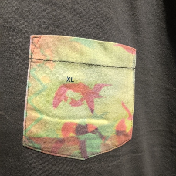 AE American Eagle T-Shirt V-Neck Pocket Men's XL - Picture 3 of 10